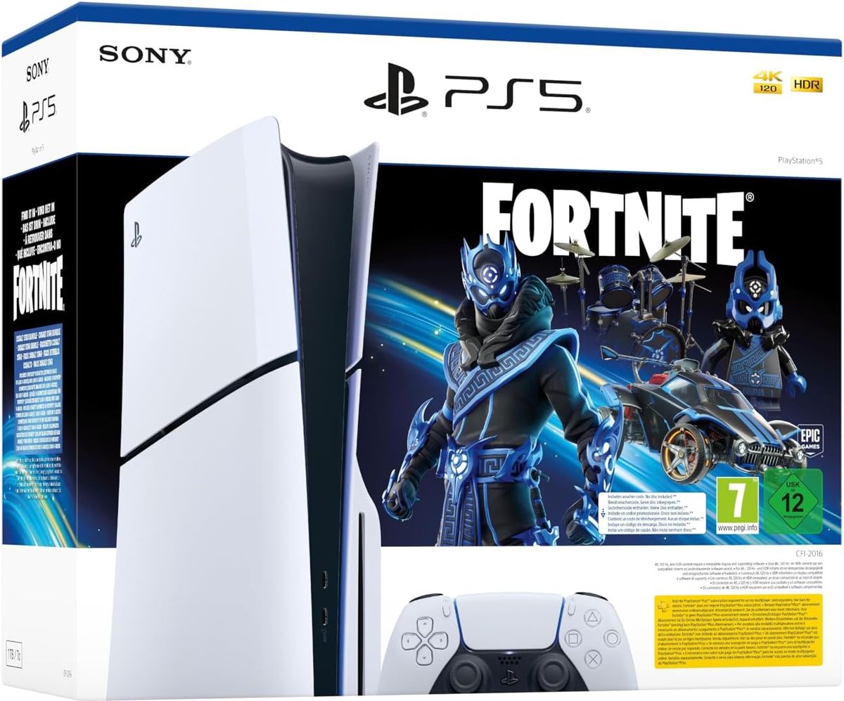Sony PlayStation 5 Slim - Fortnite Cobalt Star