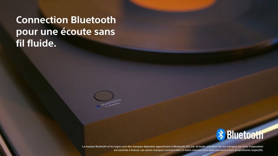 Émetteur Bluetooth de la platine PS-LX5BT Bluetooth