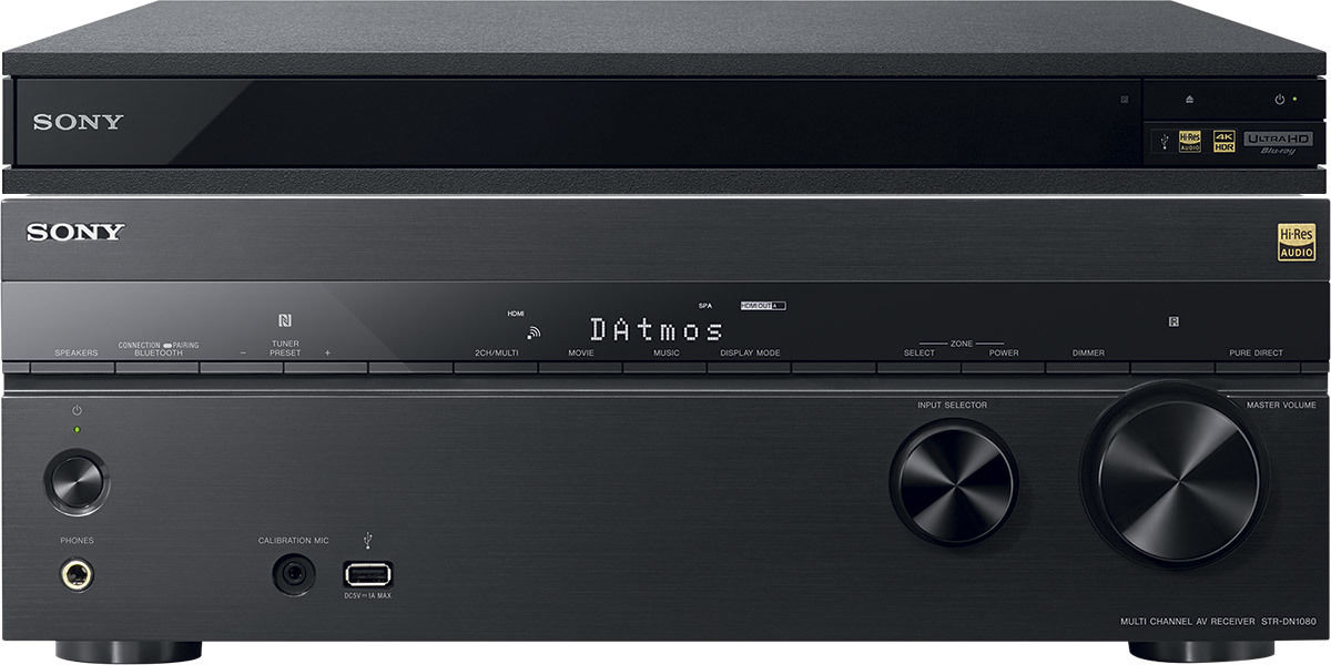 Sony STR-DN1080 + UBP-X800 - Amplis home-cinéma