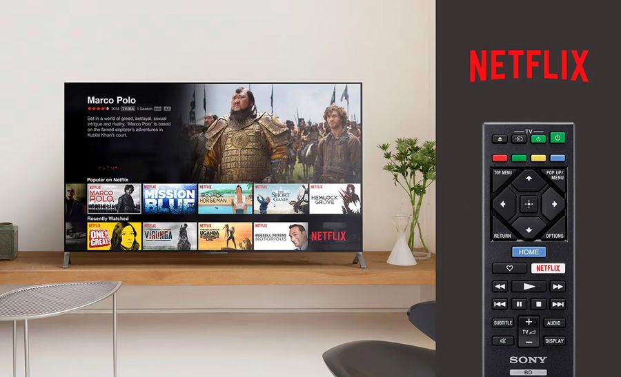 Lecteur Blu-ray UHD 4K avec accès à Netflix