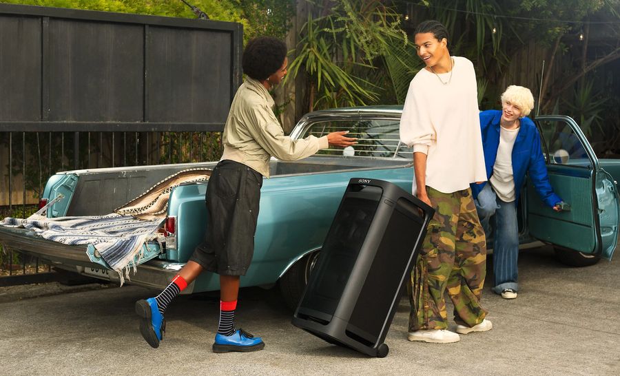 Roulettes et poignée de transport