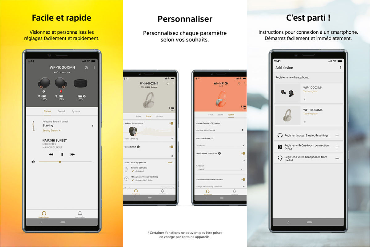 Personnalisation de son