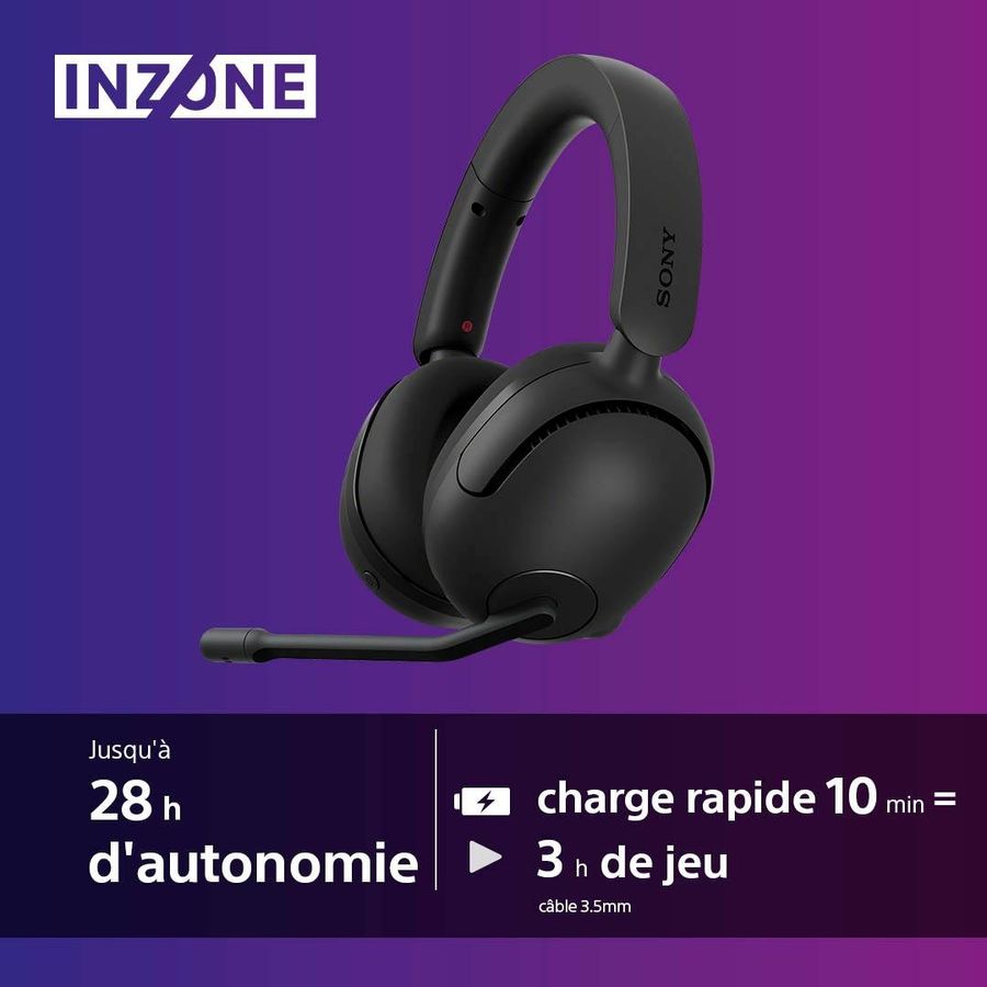 Le micro-casque Sony INZONE H5 offre une autonomie de 28 heures !
