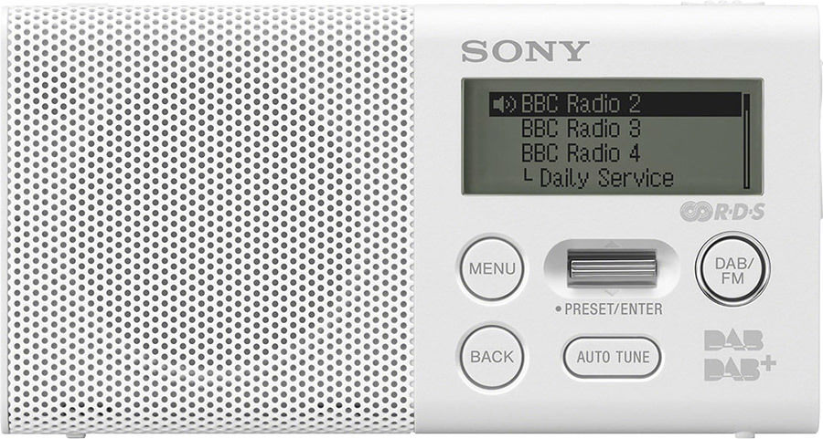 Sony XDR-P1DB Blanc - Radios portables sur Son-Vidéo.com