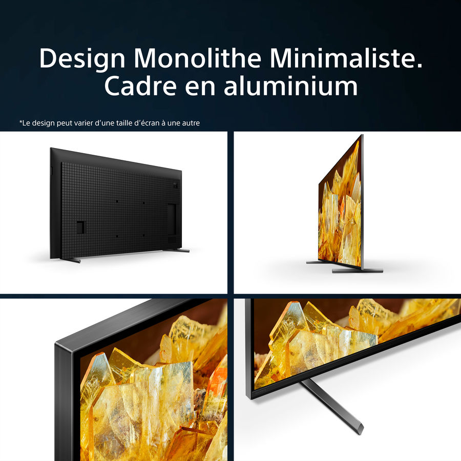 Sony XR-75X90L : design minimaliste 