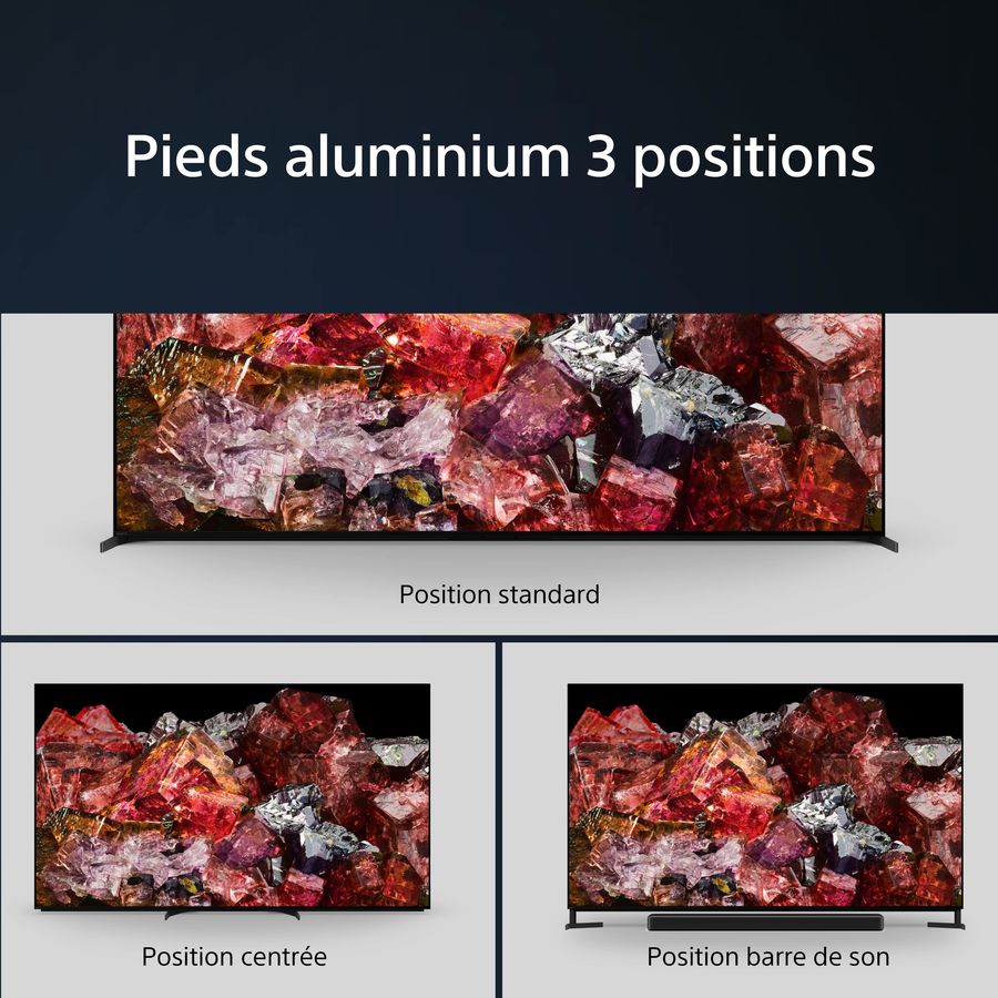  Sony XR-75X95L : pieds r&eacute;glables