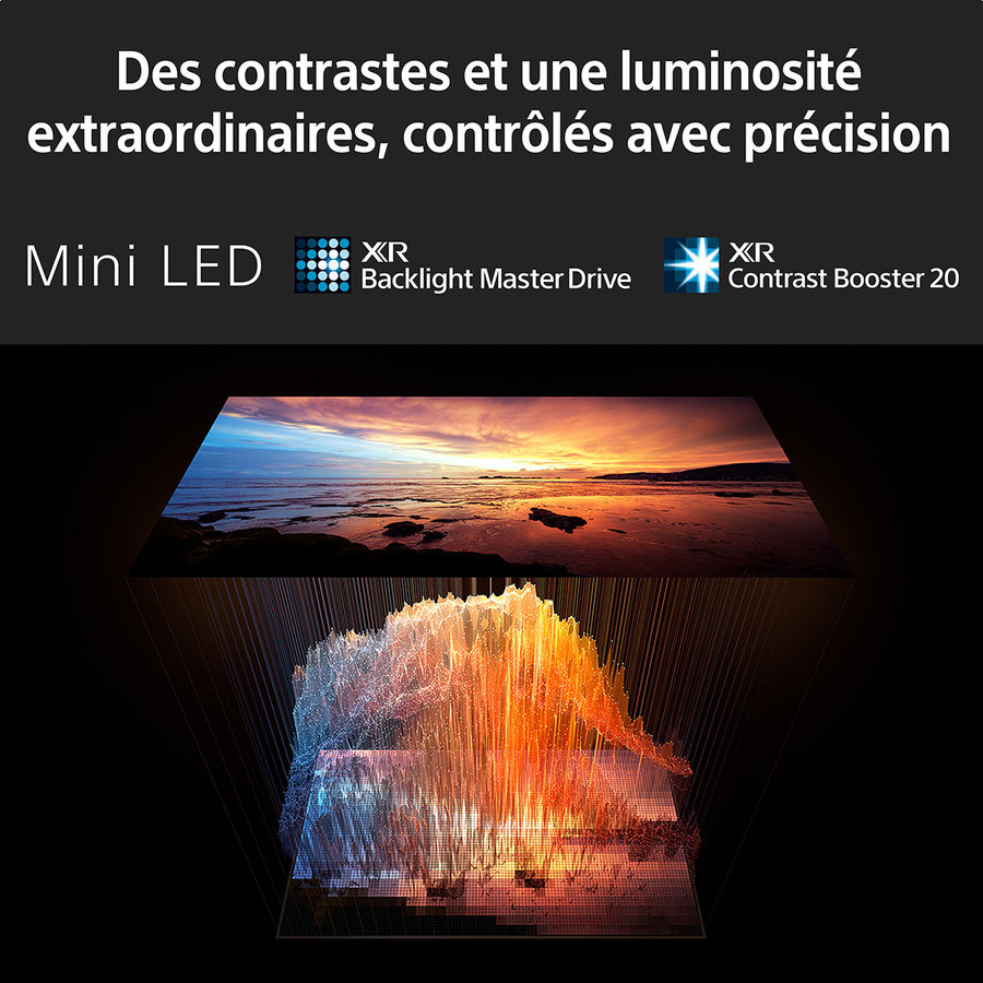 Sony XR-75Z9K : 8K Mini LED, Cognitive Processor XR