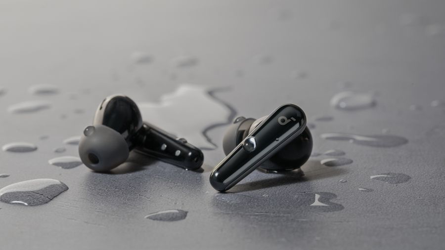 Écouteurs intra-auriculaires Soundcore Liberty 5 avec audio Hi-Res et protection IP55.