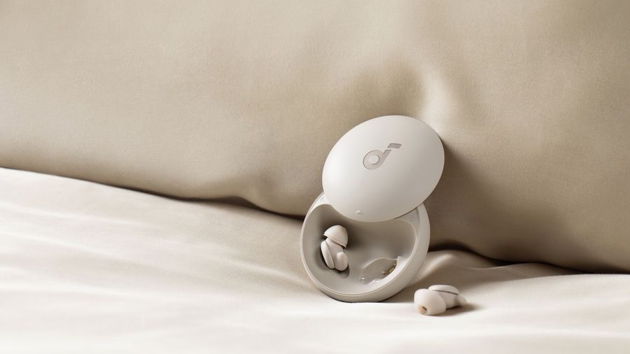 Écouteurs Soundcore Sleep A20 avec système de masquage du bruit pour améliorer le sommeil.