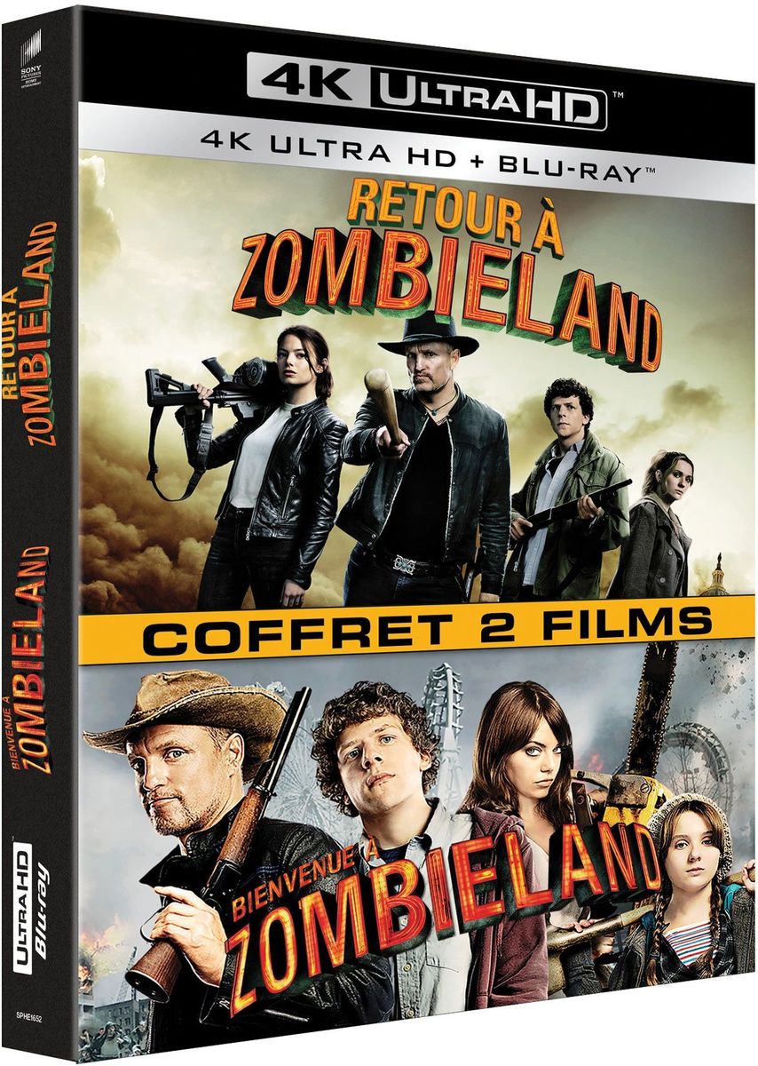 Blu-ray Sony Pictures Home Entertainment Coffret Zombieland 1 et 2