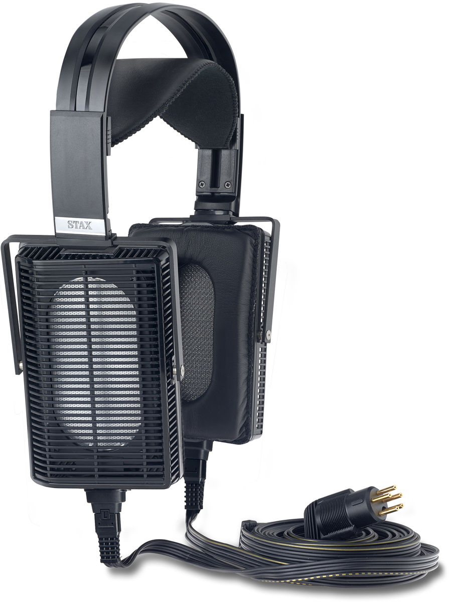 【新品未使用】STAX SR-L700MK2 Stax SR-L700 MK2 Over the Ear Speaker Headphones - Black for sale