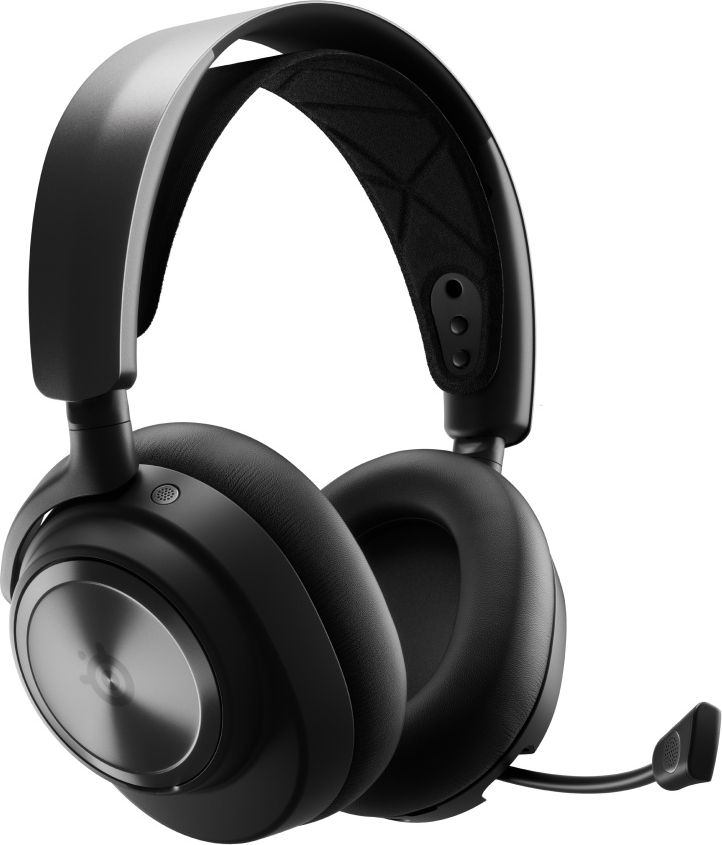 Le micro du casque gaming SteelSeries Arctis Nova Pro Wireless (PlayStation et PC) capture fidèlement votre voix tout en réduisant activement les bruits environnants, garantissant une communication claire même dans un cadre bruyant.