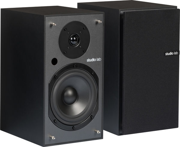 Enceinte Studio Sans Fil Amplifiée Studio Lab SLB 102A | Haut-parleur 16.5cm, 120W RMS, Bluetooth AptX HD | Connexions RCA, Optique, USB