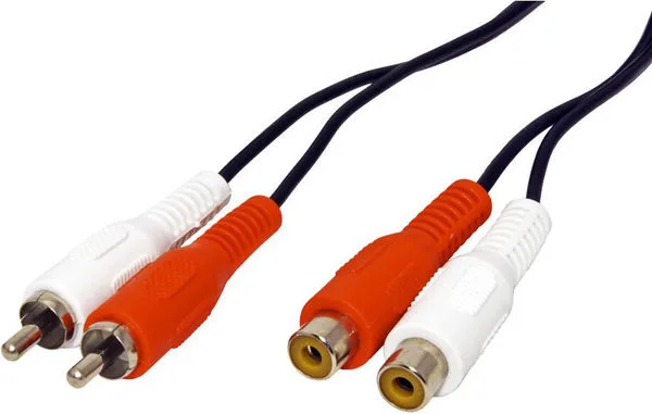 SVD Pro Câble 2 RCA Male vers 2 Femelle