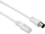Coaxiale droite mâle 9,5 mm / RJ45