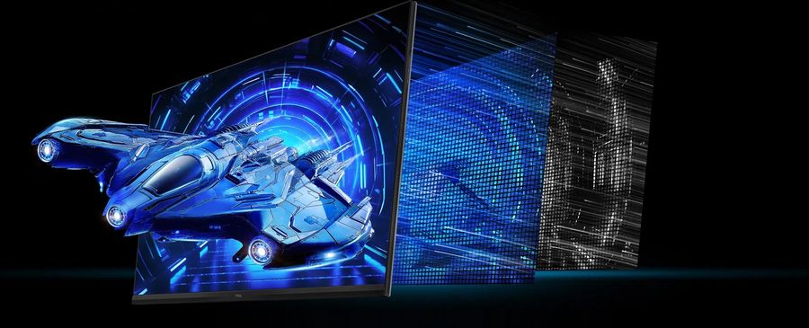 Technologie Fast-HVA de TCL : contraste élevé, 1 ms de réponse et réduction de la lumière bleue