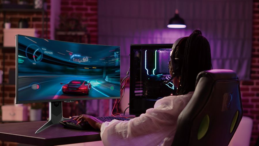 Avec son format ultrawide et ses 34 pouces, le TCL 34R83Q offre un vaste espace d’affichage et combine cette immersion visuelle à une excellente fluidité en jeu grâce à un taux de rafraîchissement atteignant 170 Hz.