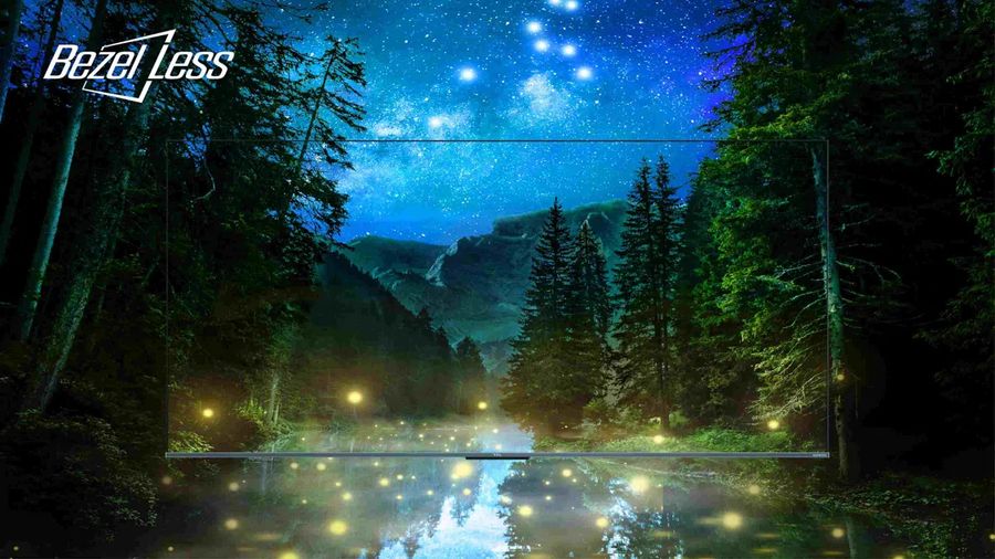 TCL 65QLED780 : cadre aluminium brossé à bords fins TCL 65QLED780 : cadre aluminium brossé à bords fins