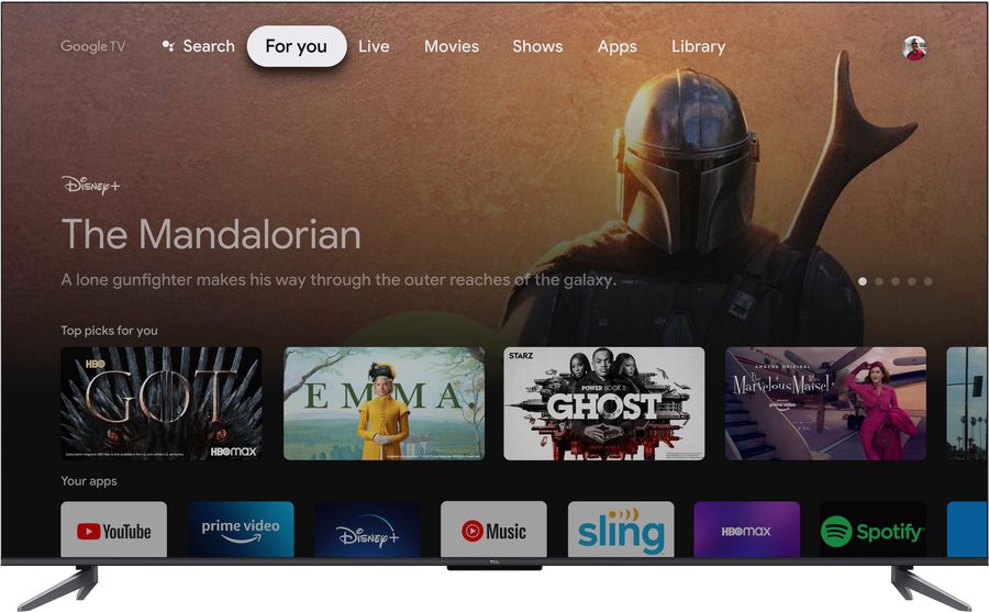 TCL 50QLED770 : QLED 4K, Dolby Vision, HDR10+