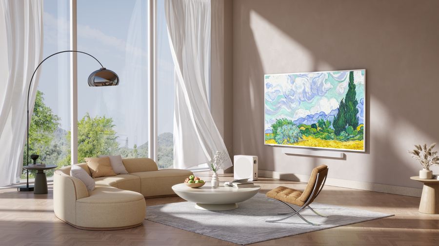  TCL NXTVISION 65A300 Pro : mise en situation dans un salon