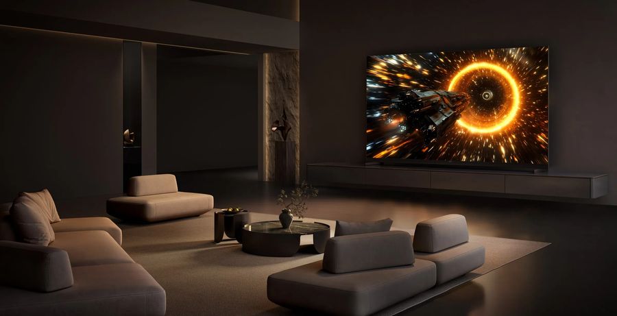 T&eacute;l&eacute;viseur TCL 75X11L avec dalle Ultra WHVA 2.0, technologie SQD-Mini LED et 11 520 zones de gradation locale.
