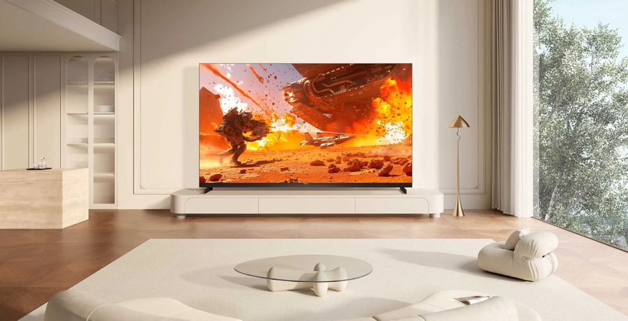 T&eacute;l&eacute;viseur TCL 98X11L avec dalle Ultra WHVA 2.0 SQD-Mini LED, 4K UHD, 20 736 zones de gradation locale et HDR jusqu&rsquo;&agrave; 10 000 nits.