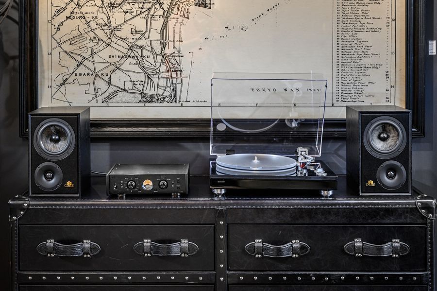 Mise en situation platine Teac TN-5BB Mise en situation platine Teac TN-5BB