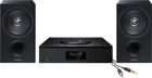 Chaîne hi-fi connectée comprenant l'ampli-réseau Technics SA-C600EG-K + Technics SB-C600E-K (la paire) + NorStone Arran MC (2 x 1,5 m)