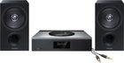Chaîne hi-fi connectée comprenant l'ampli-réseau Technics SA- C600EG-S + Technics SB-C600E-K (la paire) + NorStone Arran MC (2 x 1,5 m)