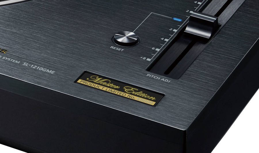 Vue de détail patch Technics SL-1200GME