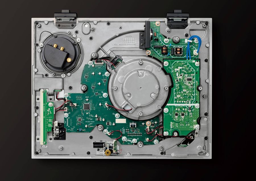 Vue intérieure Technics SL-1200GME