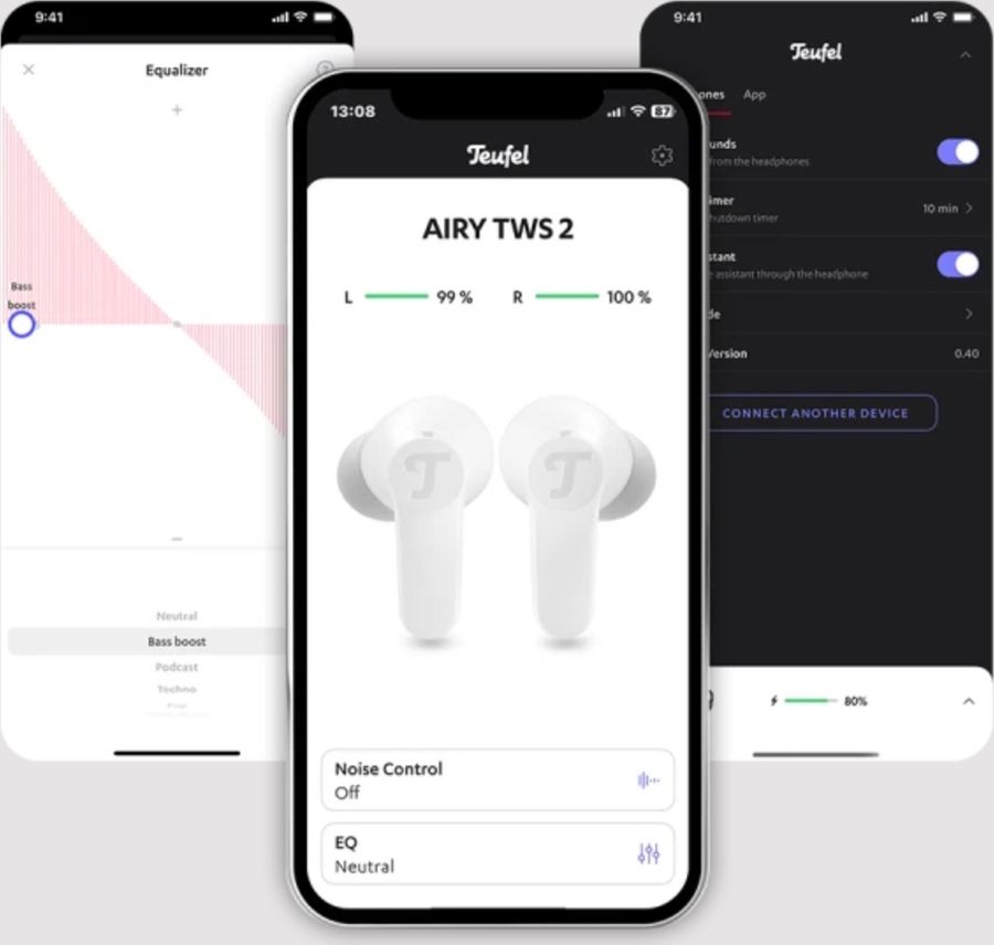 Application de contr&ocirc;le