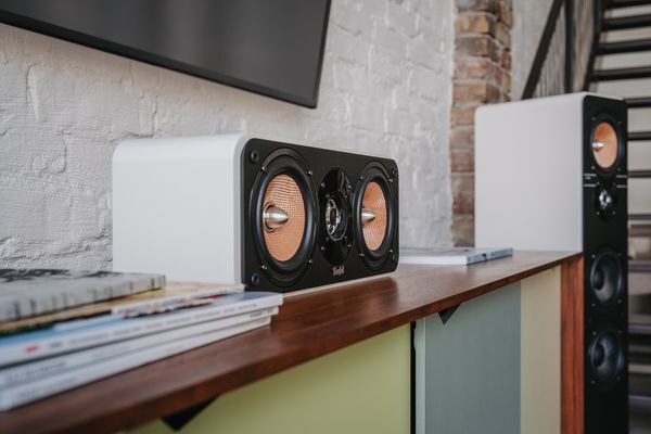 Enceintes Colonnes Teufel Ultima 40 Actives - Bluetooth AptX, 2x130W - Blanc
