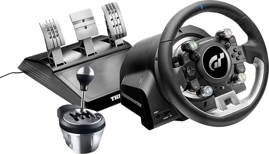 Volants gaming Thrustmaster T-GT II Pédalier + Volant + Base + Shifter TH8A