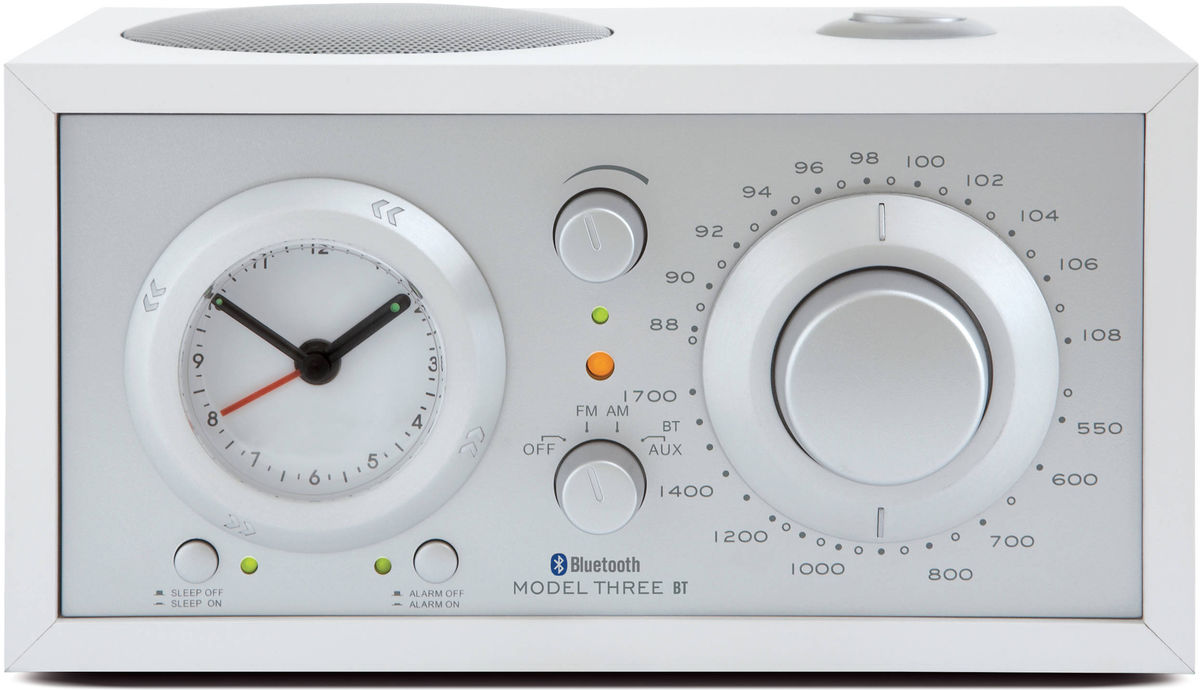 Tivoli Model Three BT Blanc - Radios réveils