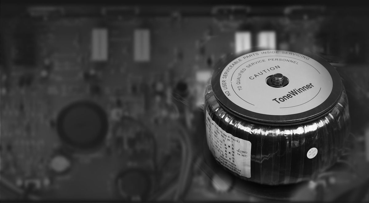 ampli Tonewinner AD-66D PRO Transformateur torique de l'ampli Tonewinner AD-66D PRO