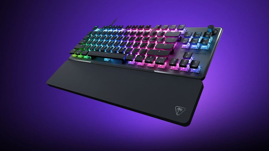 Idéal pour les jeux vidéo, le clavier Turtle Beach Vulcan II TKL Pro s'intègre parfaitement dans les setup gaming.