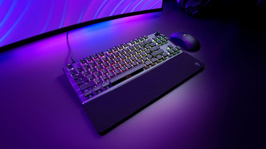 Le clavier gamer Turtle Beach Vulcan II TKL Pro est en aluminium, ce qui lui confère une grande robustesse.