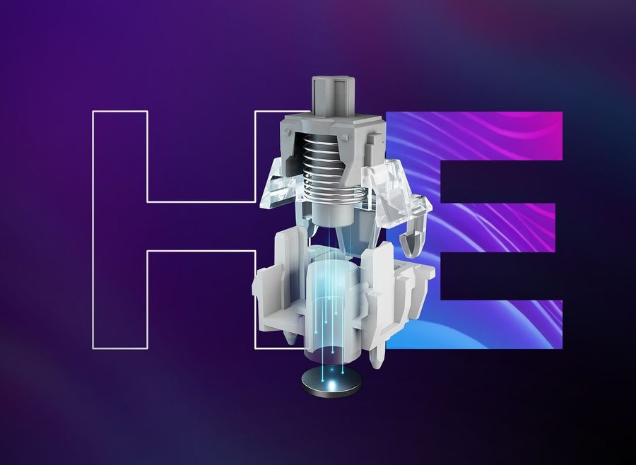 Le clavier gaming Turtle Beach Vulcan II TKL Pro est équipé de commutateurs à effet Hall.