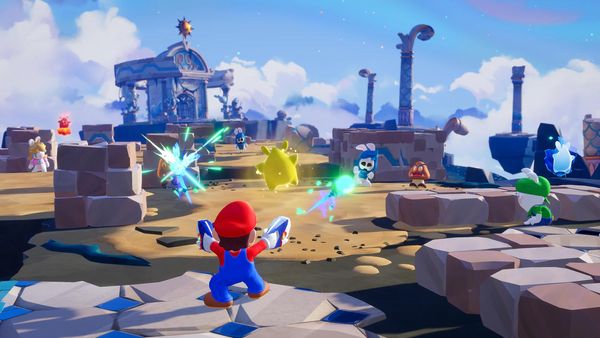 Mario + Lapins Crétins Kingdom Battle sur Nintendo Switch