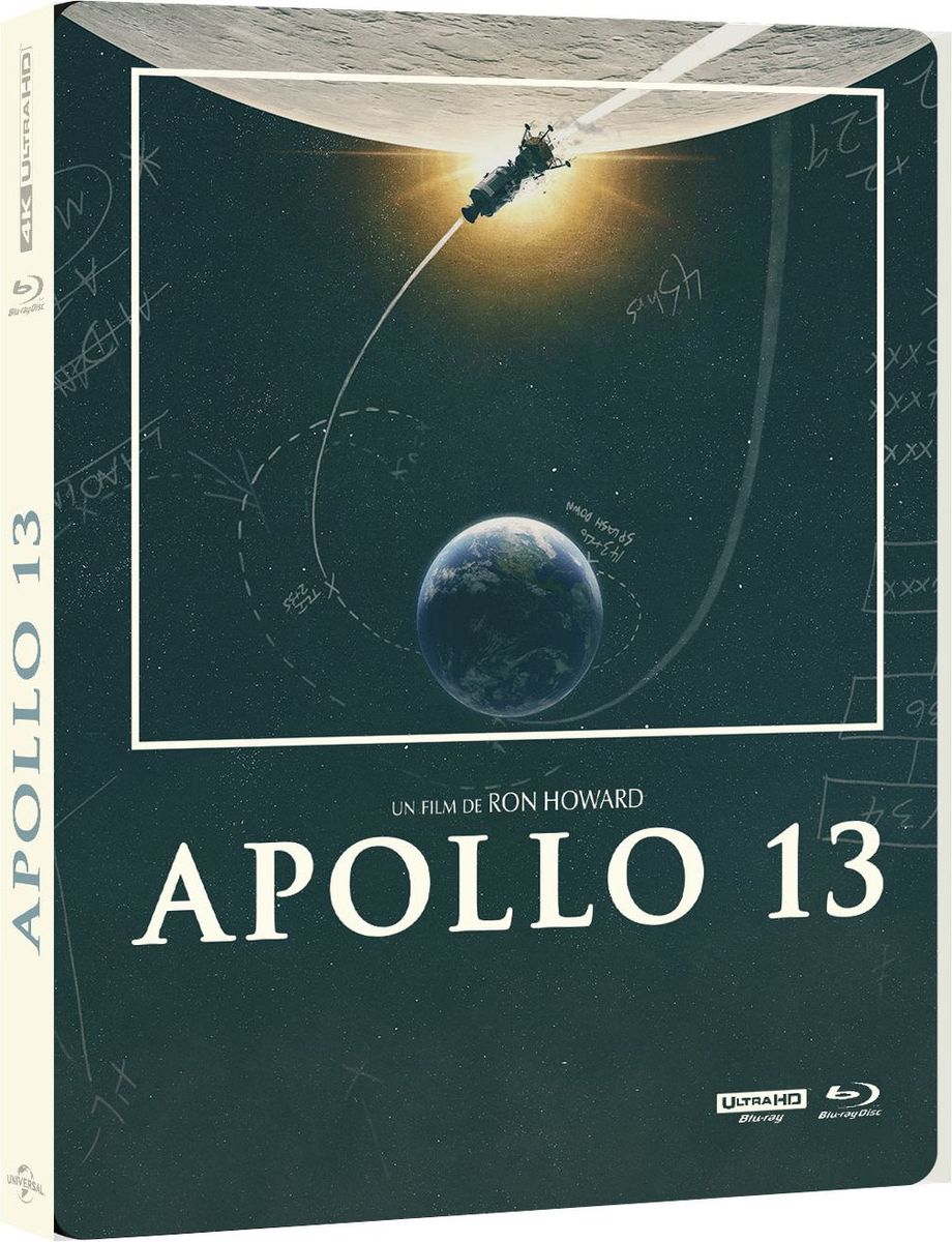 Blu-ray Universal Pictures Apollo 13 Édition SteelBook The Film Vault Limitée (4K Ultra HD + Blu-Ray)