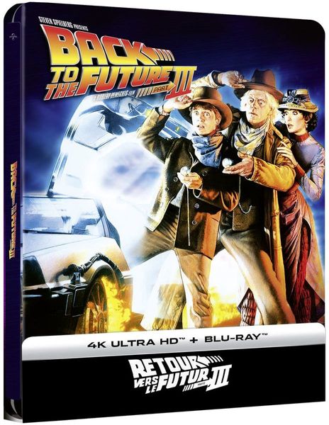Coffret Retour vers le futur Trilogie Blu-ray 4K Ultra HD