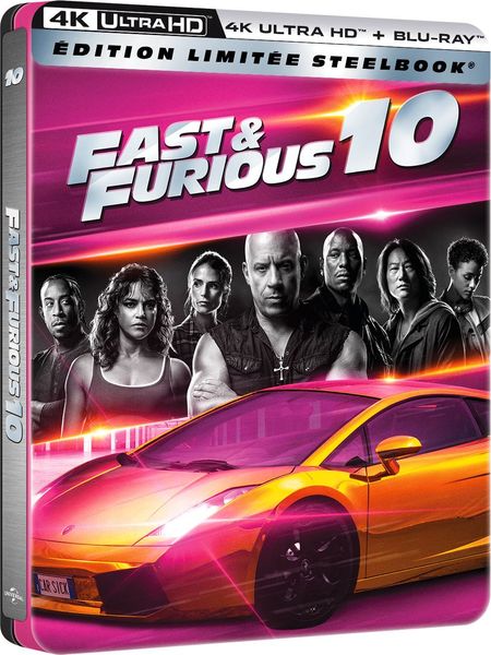 Coffret Fast & Furious 1 à 10 Blu-ray 4K Ultra HD