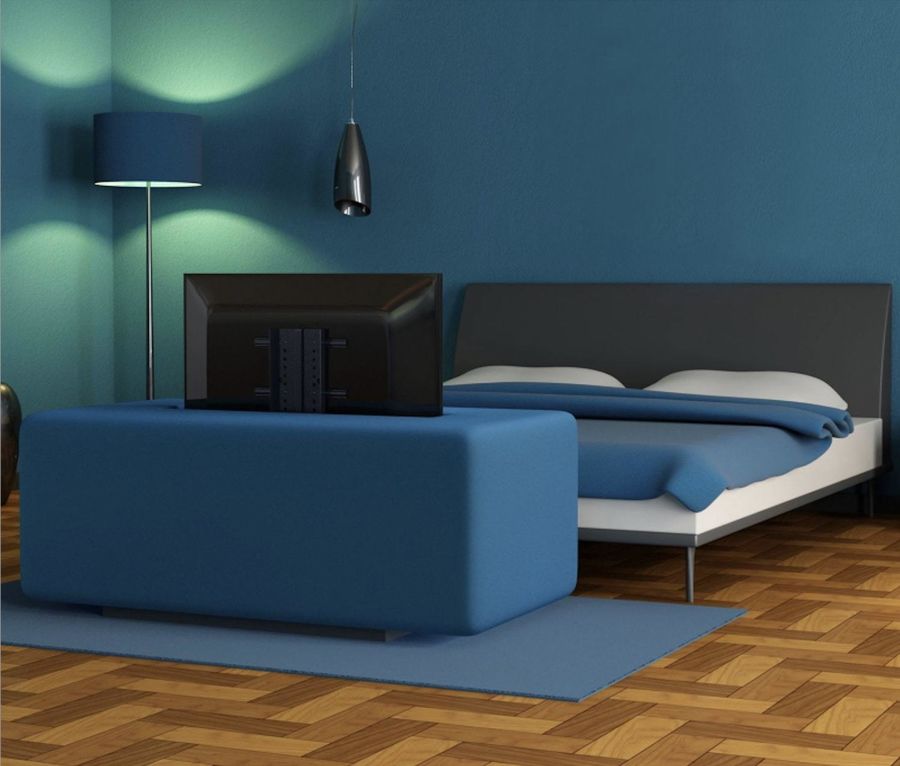 Support TV motorisé Veneset TS-700-C mise en situation