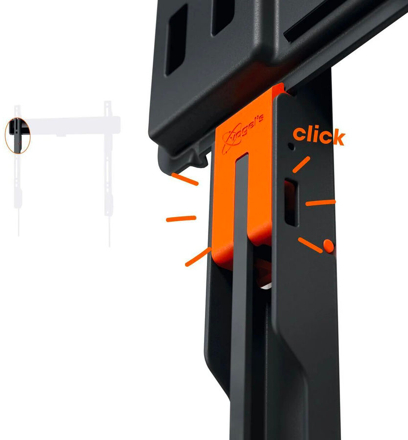 Support TV mural Vogel's TVM 3405 : vue technologique