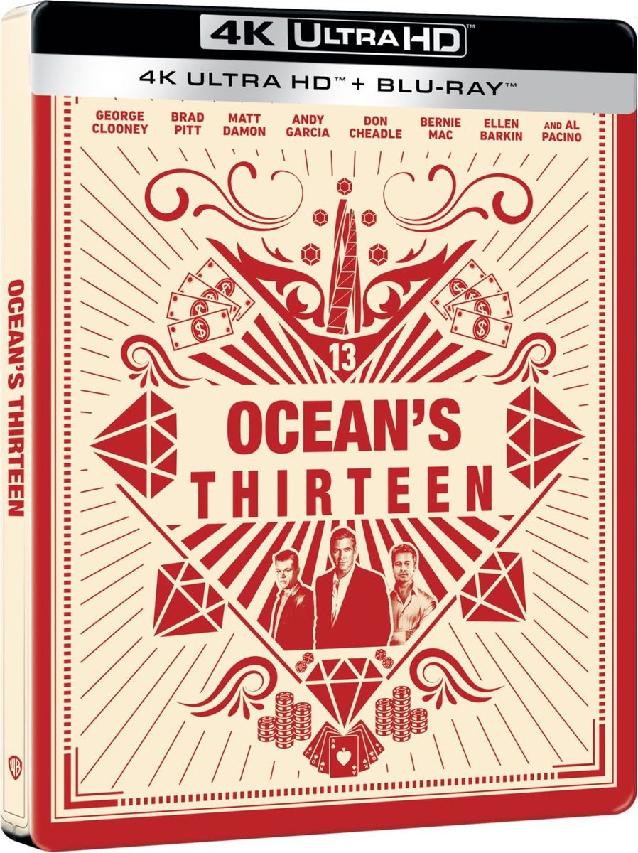 Blu-ray Warner Bros. Pictures Ocean's 13 Steelbook