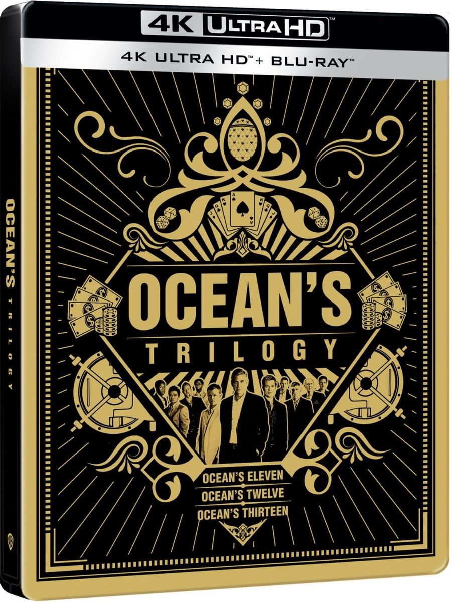 Blu-ray Warner Bros. Pictures Ocean's Trilogie Steelbook