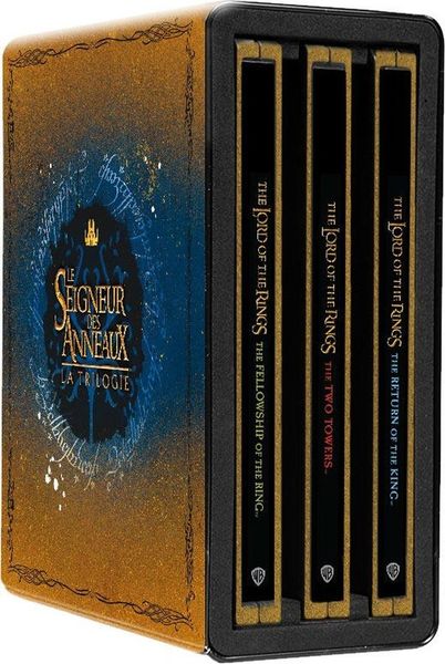 Blu-ray Warner Bros. Pictures Coffret Le Seigneur des Anneaux La Trilogie Steelbook