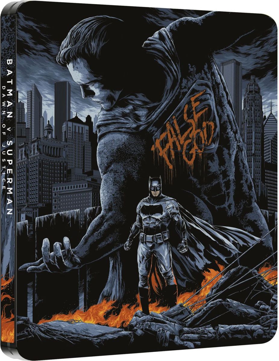 Blu-ray Warner Bros. Pictures Batman v Superman : L'Aube de la justice Édition Ultimate Steelbook