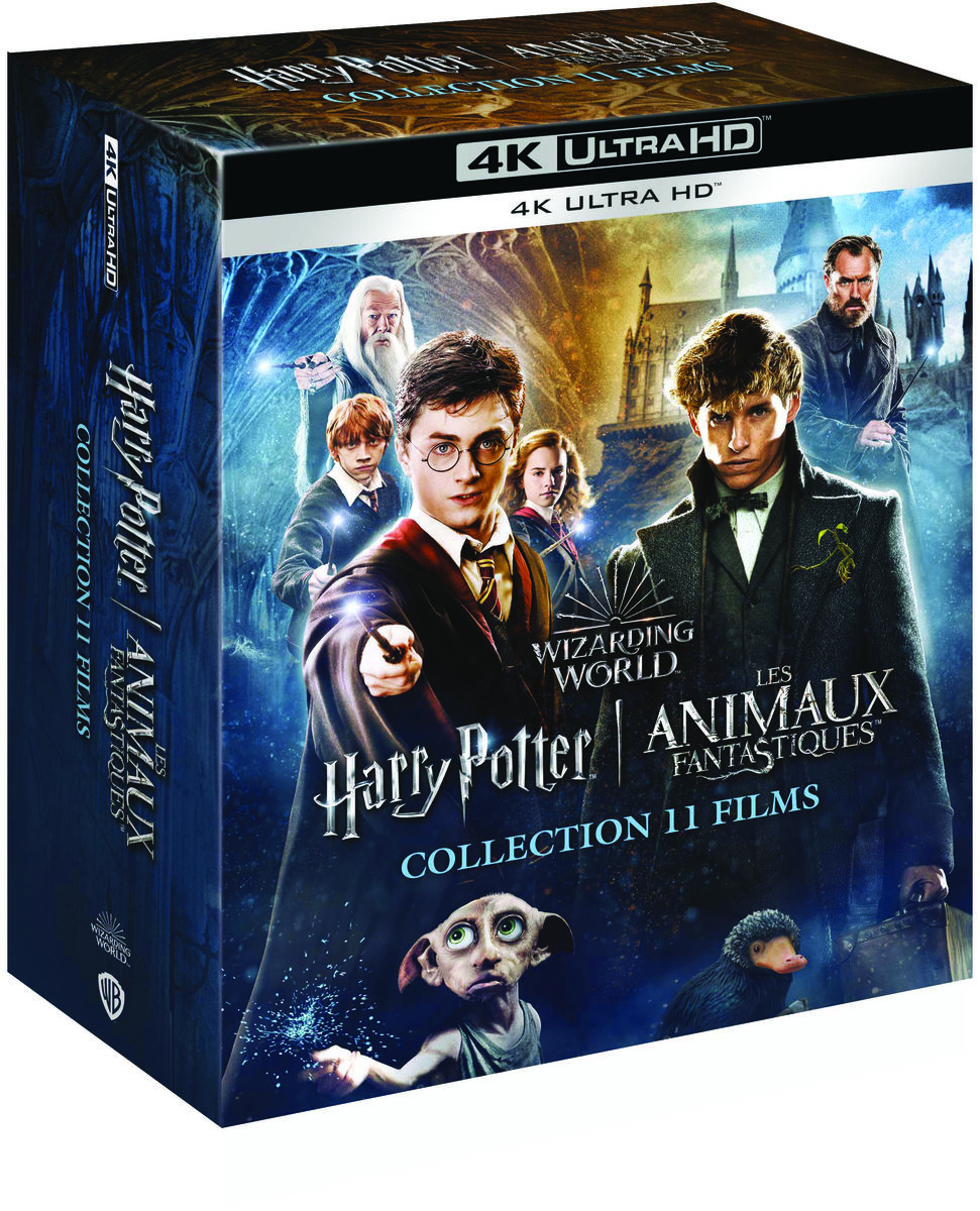 Blu-ray Warner Bros. Pictures Wizarding World : Harry Potter 1 à 8, Les Animaux fantastiques 1 à 3